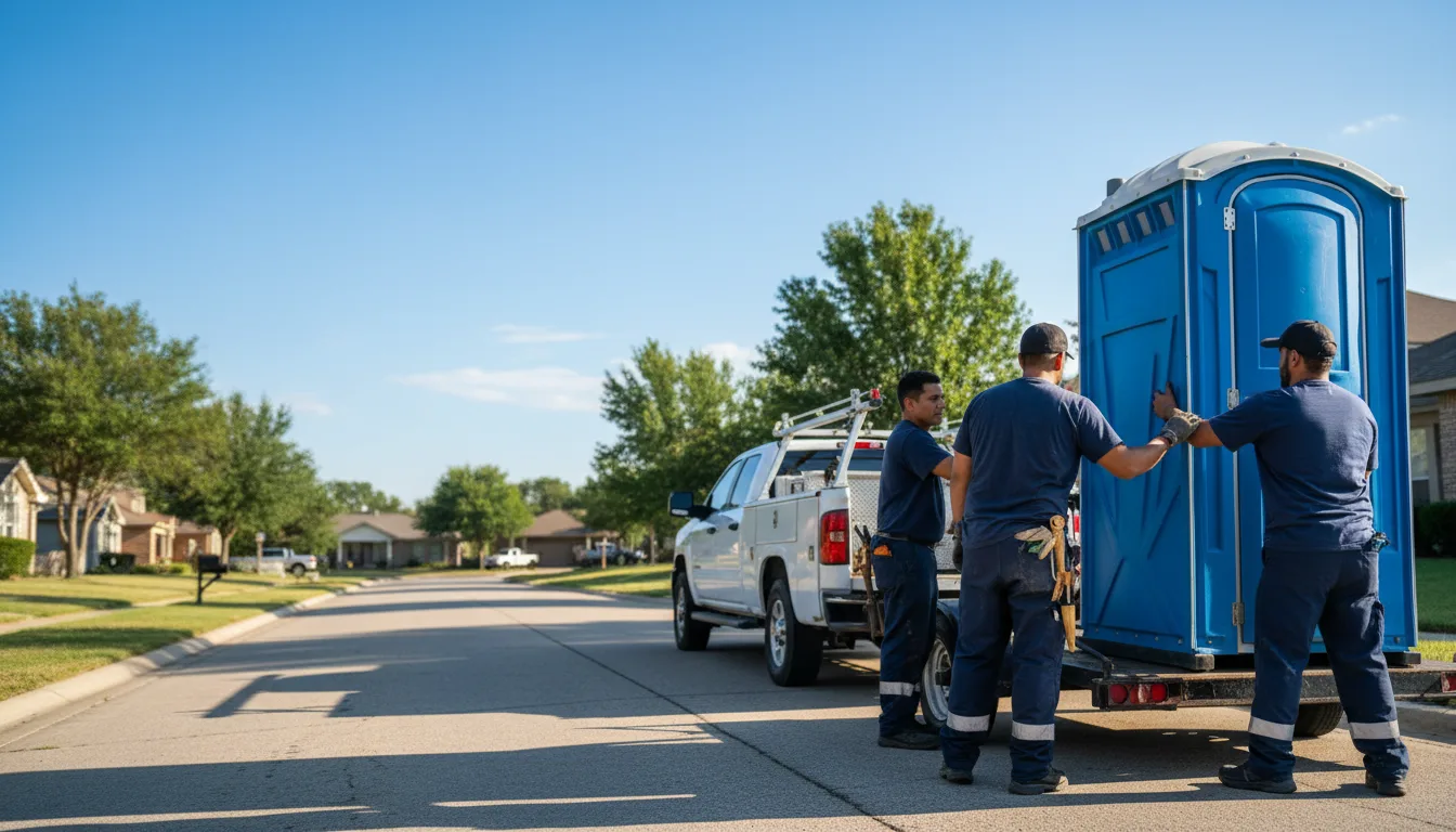 Portable Toilet Rental in Detroit, TX near me